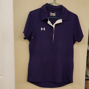 Under Armour Deep Purple Polo Shirt